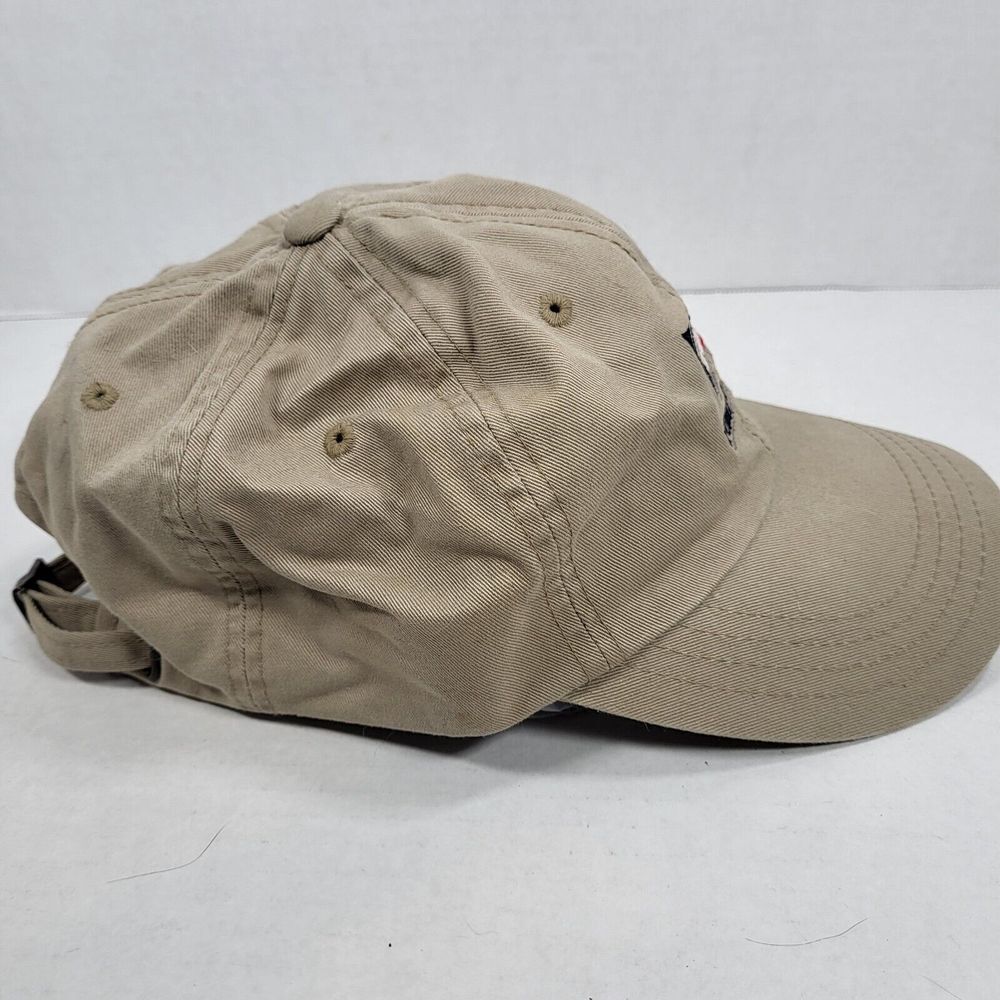 Women in Golf Flag 2000 Women's Imperial Tan Strapback Adjustable Hat - Picture 4 of 7